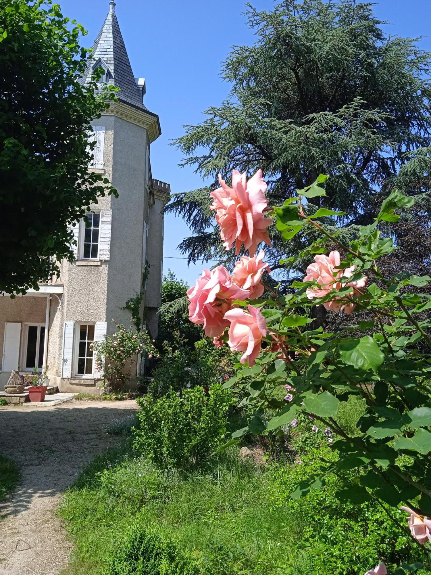 Maison Calme Avec Piscine Entouree De Son Parc Quintenas Exteriör bild